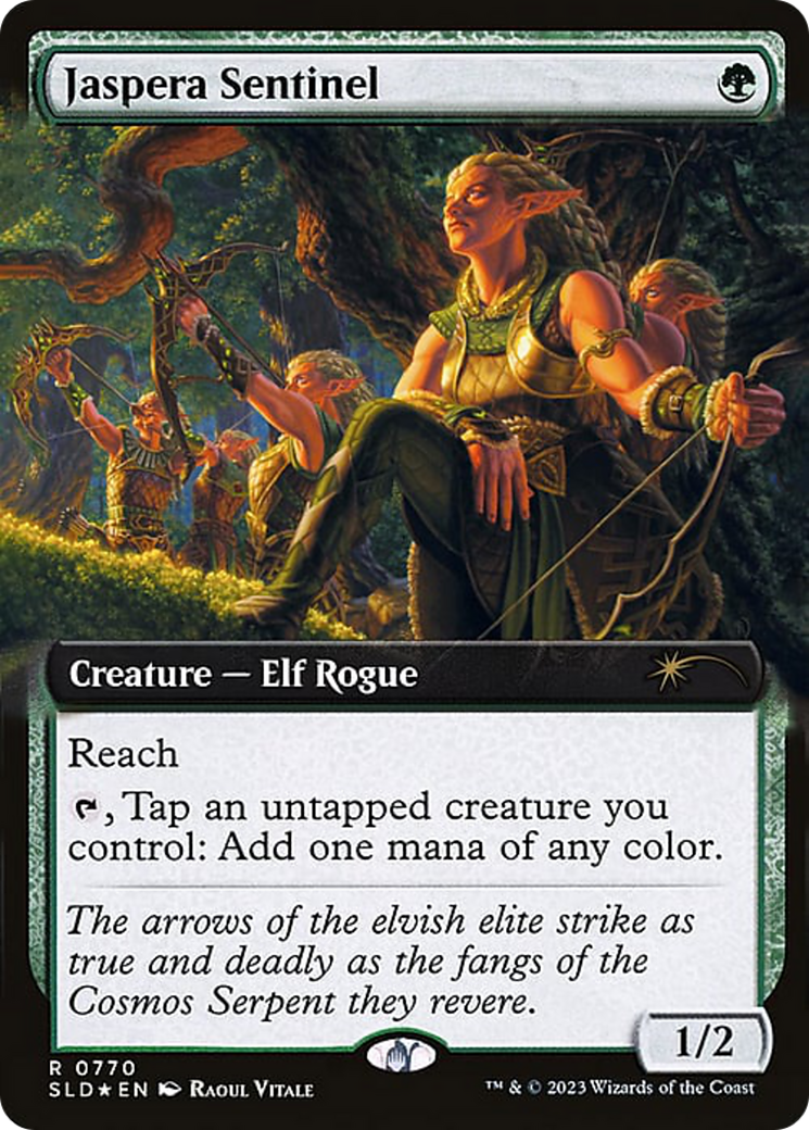 Jaspera Sentinel (Extended Art) [Secret Lair Drop Series] | GrognardGamesBatavia