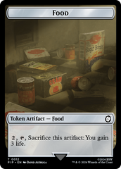 Warrior // Food (0012) Double-Sided Token [Fallout Tokens] | GrognardGamesBatavia