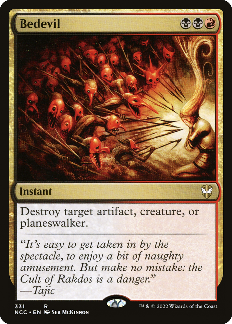 Bedevil [Streets of New Capenna Commander] | GrognardGamesBatavia