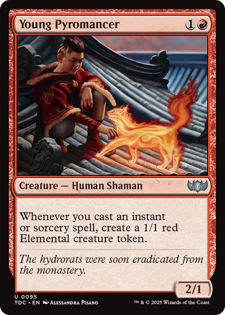 Young Pyromancer [Tarkir: Dragonstorm Commander] | GrognardGamesBatavia