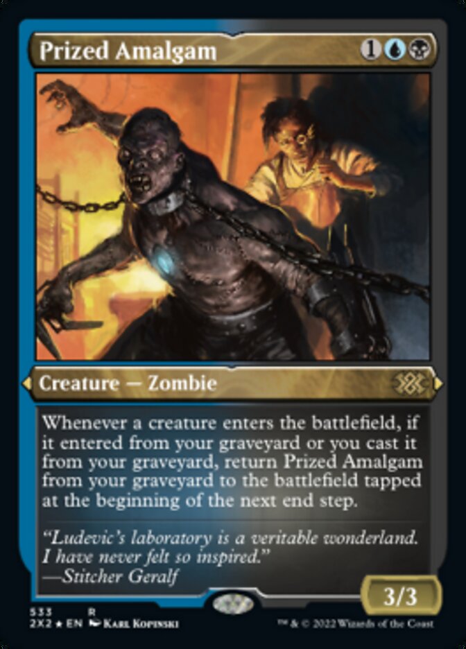 Prized Amalgam (Foil Etched) [Double Masters 2022] | GrognardGamesBatavia