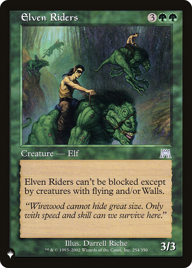 Elven Riders [The List Reprints] | GrognardGamesBatavia