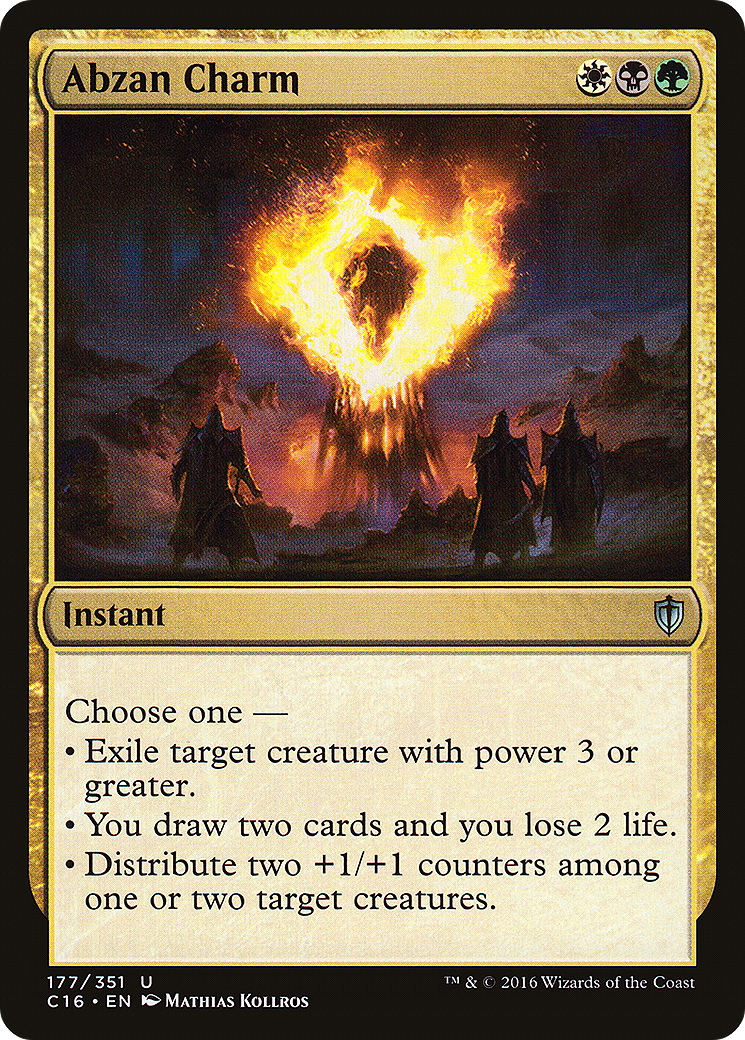 Abzan Charm [Commander 2016] | GrognardGamesBatavia
