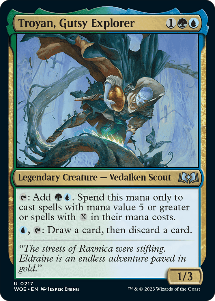 Troyan, Gutsy Explorer [Wilds of Eldraine] | GrognardGamesBatavia