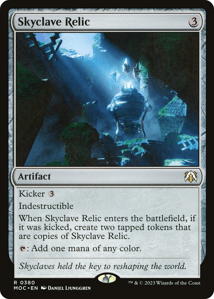 Skyclave Relic [March of the Machine Commander] | GrognardGamesBatavia