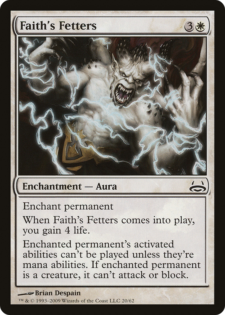 Faith's Fetters [Duel Decks: Divine vs. Demonic] | GrognardGamesBatavia