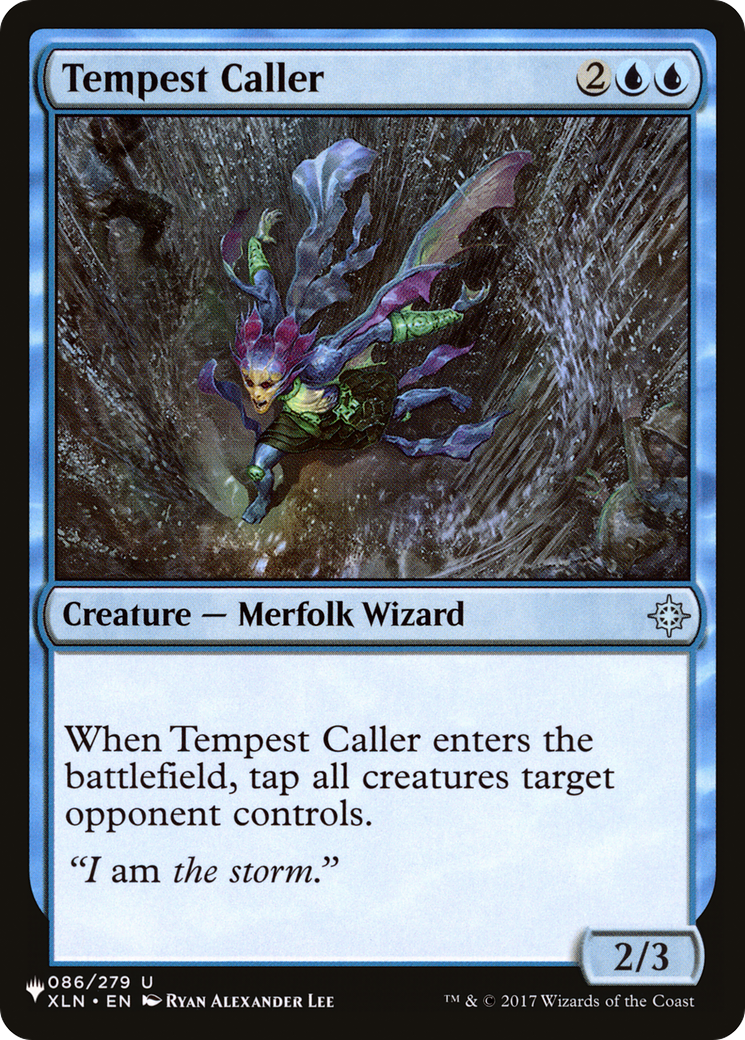 Tempest Caller [The List Reprints] | GrognardGamesBatavia