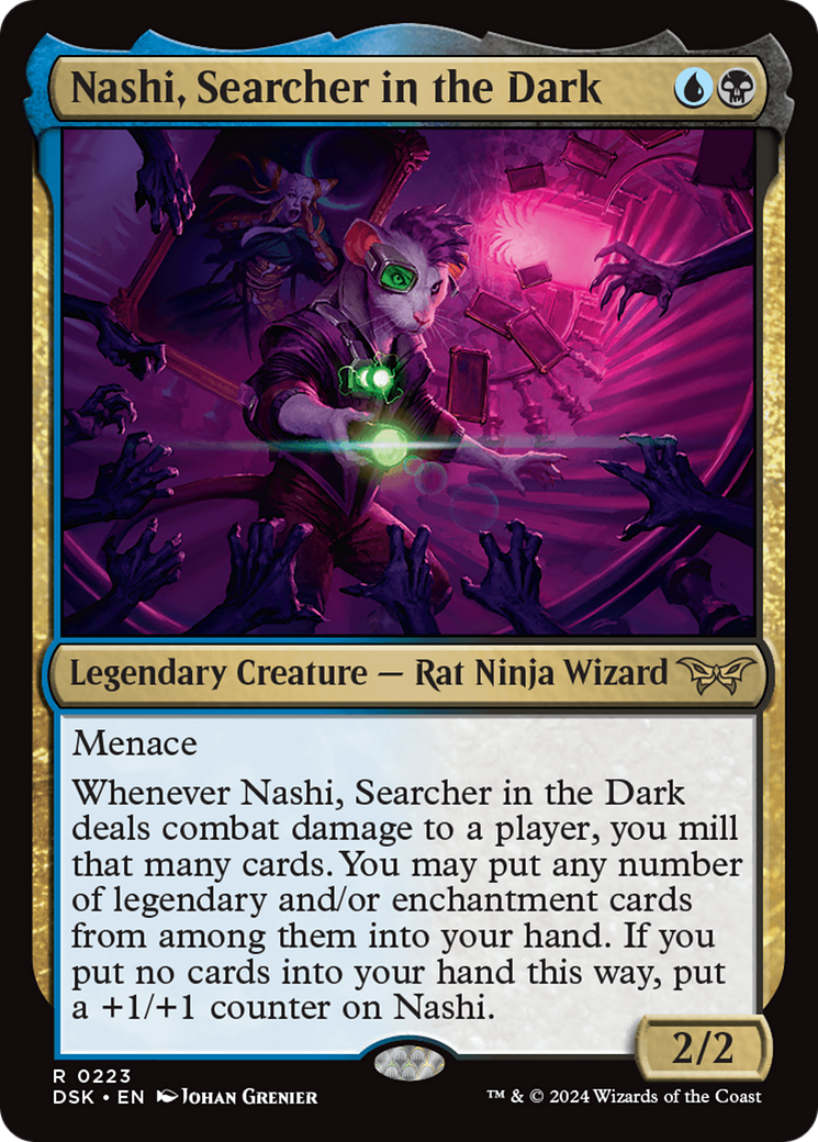 Nashi, Searcher in the Dark [Duskmourn: House of Horror] | GrognardGamesBatavia