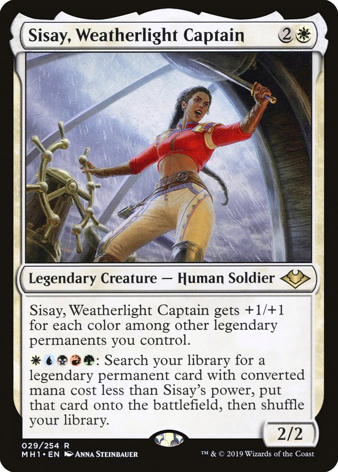 Sisay, Weatherlight Captain [Modern Horizons] | GrognardGamesBatavia