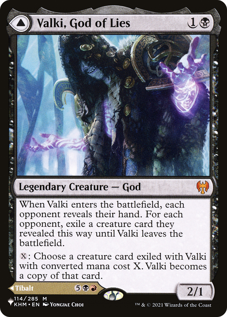 Valki, God of Lies // Tibalt, Cosmic Impostor [Secret Lair: From Cute to Brute] | GrognardGamesBatavia