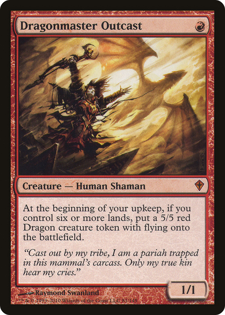 Dragonmaster Outcast [Worldwake] | GrognardGamesBatavia
