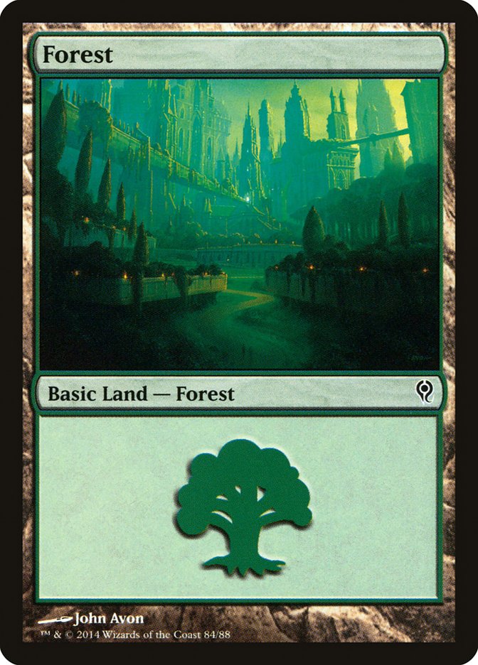 Forest (84) [Duel Decks: Jace vs. Vraska] | GrognardGamesBatavia