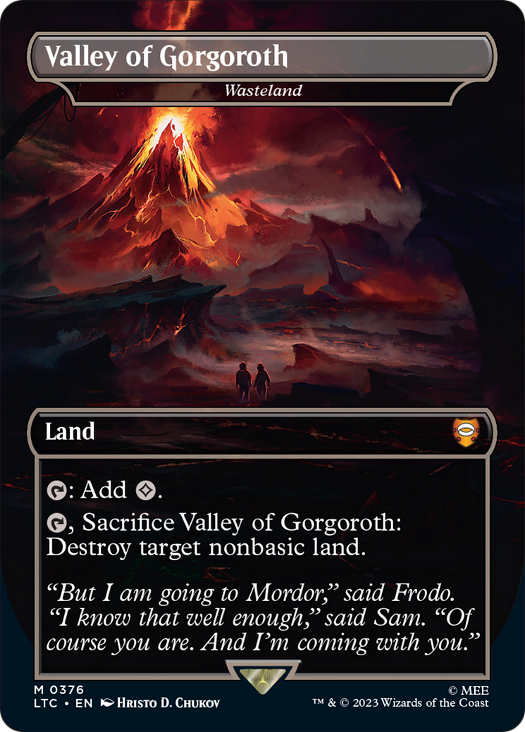 Wasteland - Valley of Gorgoroth [The Lord of the Rings: Tales of Middle-Earth Commander] | GrognardGamesBatavia