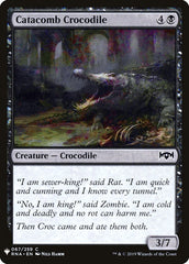 Catacomb Crocodile [Mystery Booster] | GrognardGamesBatavia