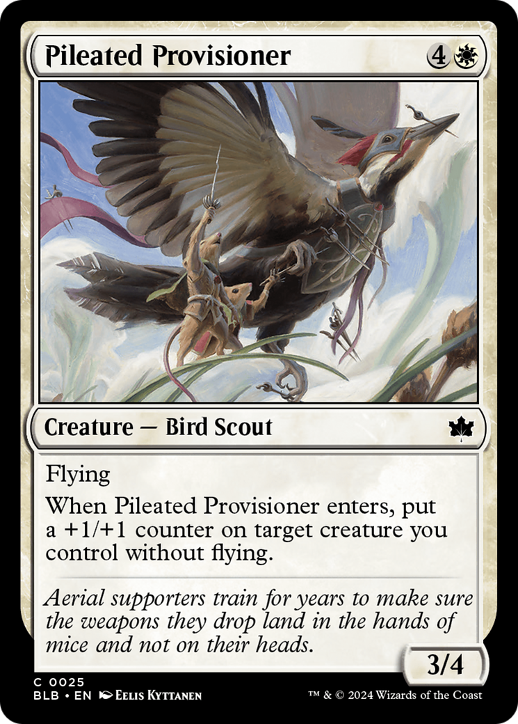 Pileated Provisioner [Bloomburrow] | GrognardGamesBatavia