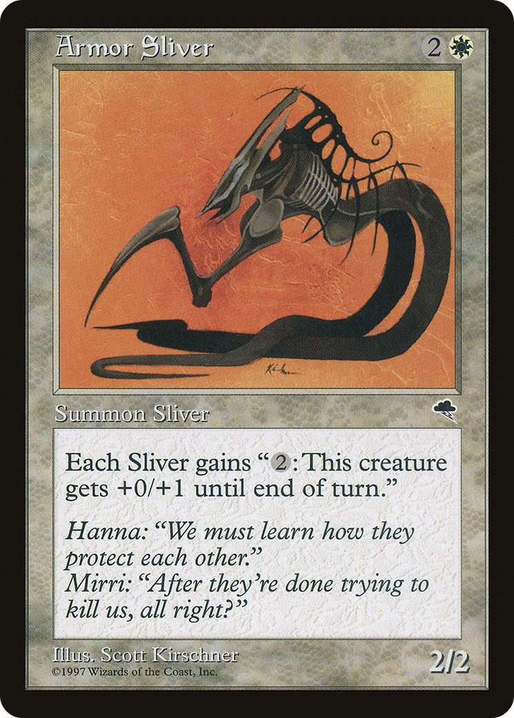 Armor Sliver [Tempest] | GrognardGamesBatavia