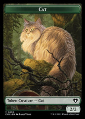 Eldrazi // Cat (0030) Double-Sided Token [Commander Masters Tokens] | GrognardGamesBatavia