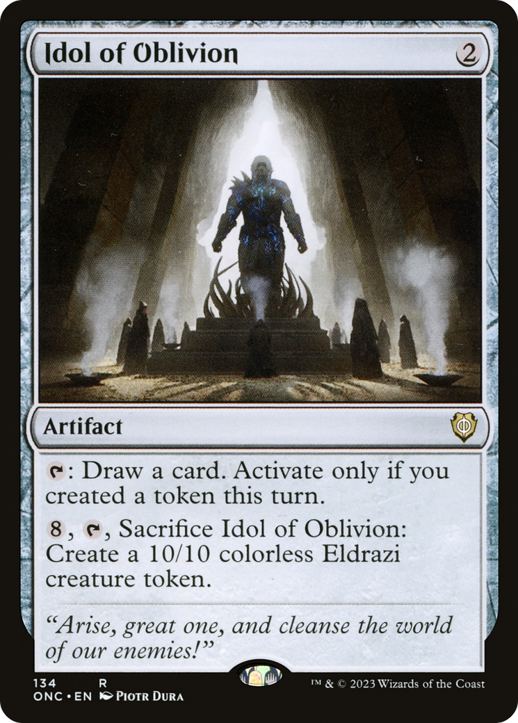 Idol of Oblivion [Phyrexia: All Will Be One Commander] | GrognardGamesBatavia