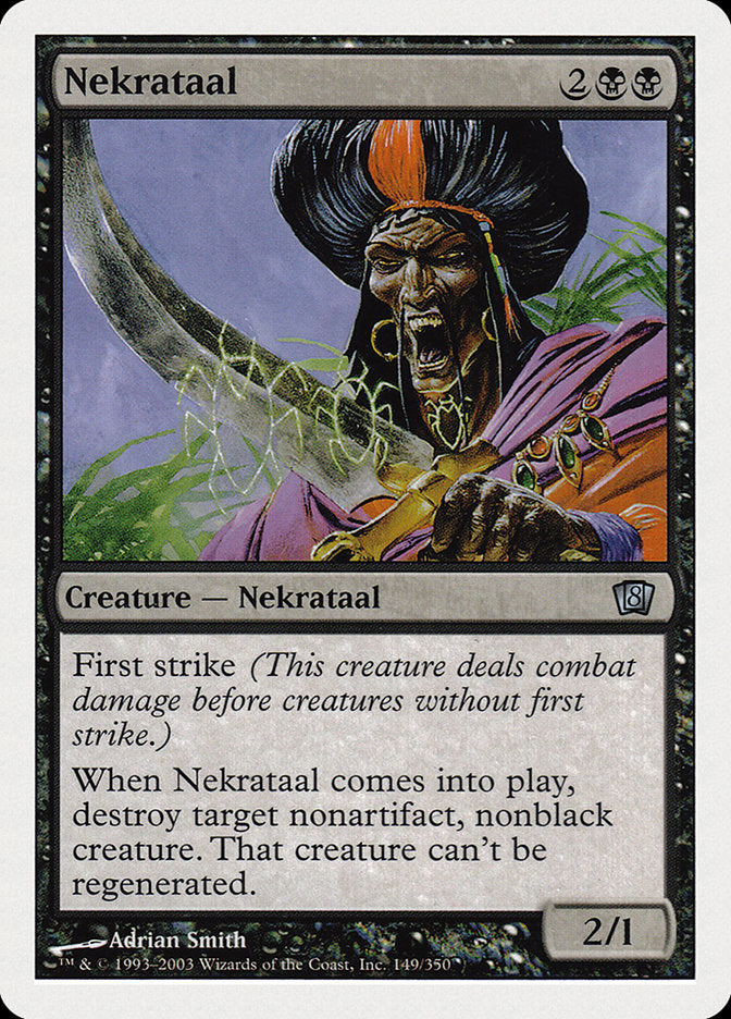 Nekrataal (8th Edition) [Oversize Cards] | GrognardGamesBatavia