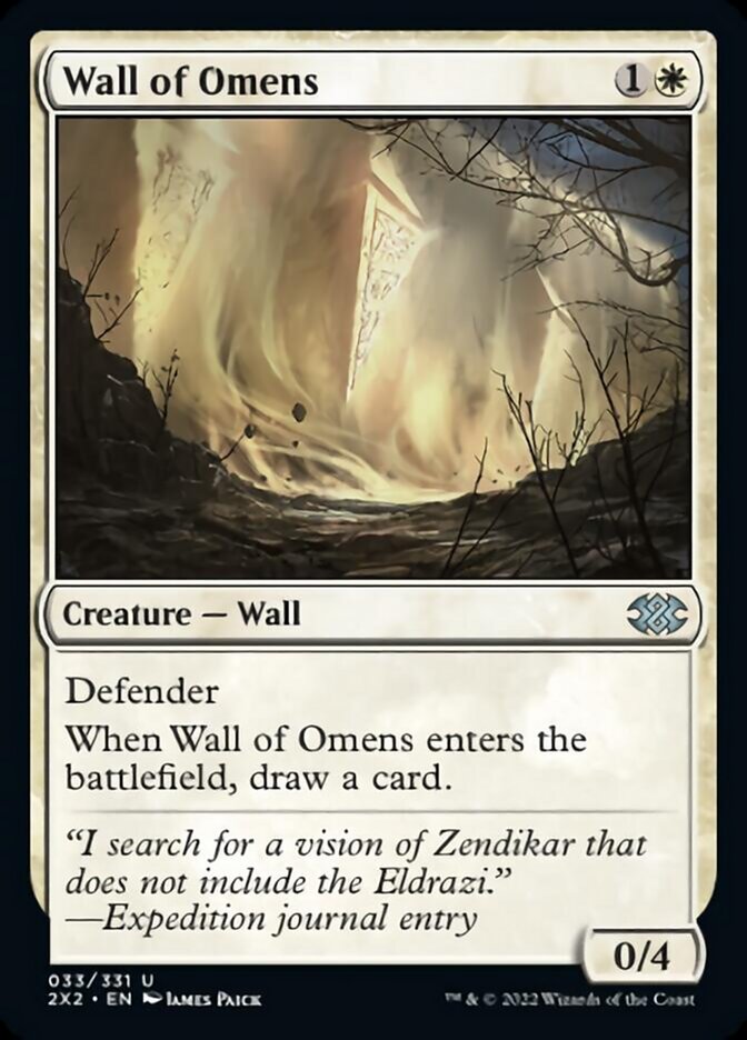 Wall of Omens [Double Masters 2022] | GrognardGamesBatavia