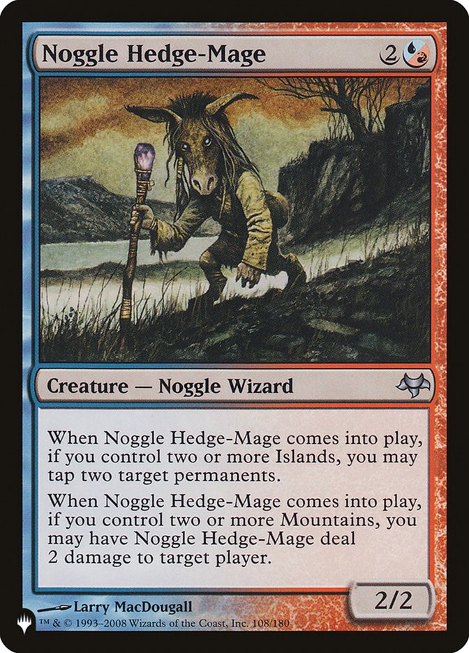 Noggle Hedge-Mage [The List] | GrognardGamesBatavia