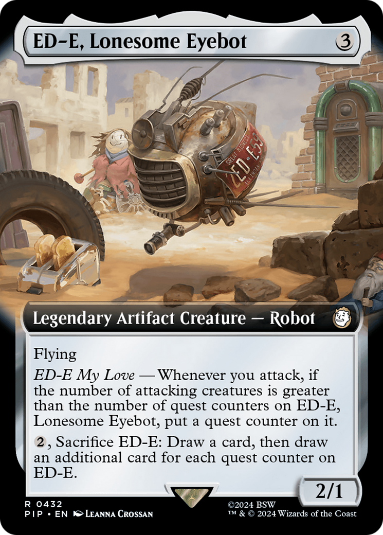 ED-E, Lonesome Eyebot (Extended Art) [Fallout] | GrognardGamesBatavia