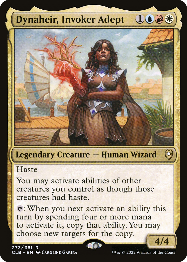 Dynaheir, Invoker Adept [Commander Legends: Battle for Baldur's Gate] | GrognardGamesBatavia