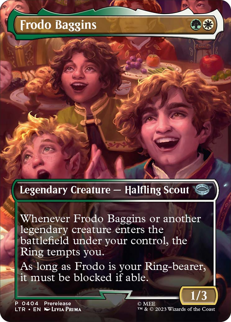 Frodo Baggins (Borderless Alternate Art) [The Lord of the Rings: Tales of Middle-Earth] | GrognardGamesBatavia