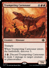 Trumpeting Carnosaur [The Lost Caverns of Ixalan] | GrognardGamesBatavia