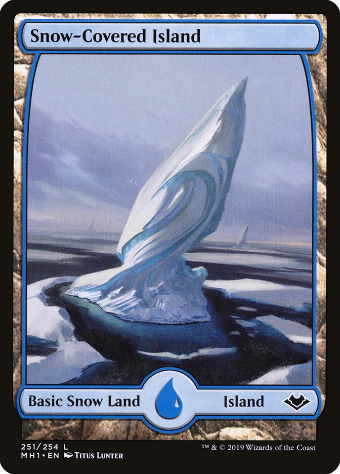 Snow-Covered Island [Modern Horizons] | GrognardGamesBatavia