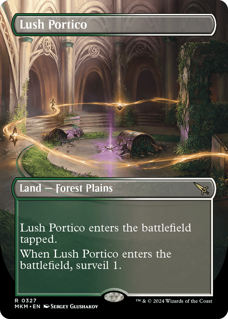 Lush Portico (Borderless) [Murders at Karlov Manor] | GrognardGamesBatavia