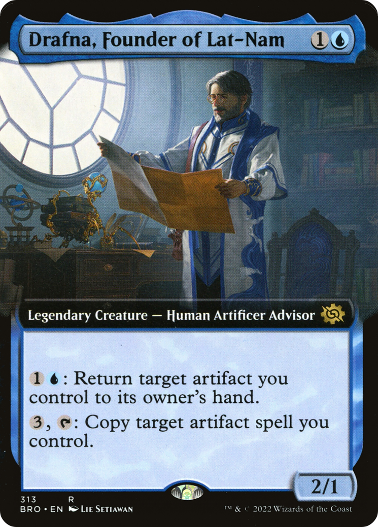 Drafna, Founder of Lat-Nam (Extended Art) [The Brothers' War] | GrognardGamesBatavia