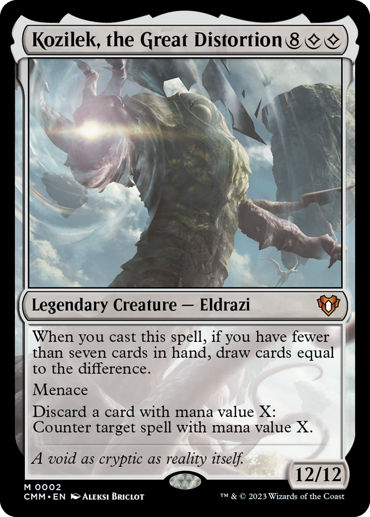 Kozilek, the Great Distortion [Commander Masters] | GrognardGamesBatavia