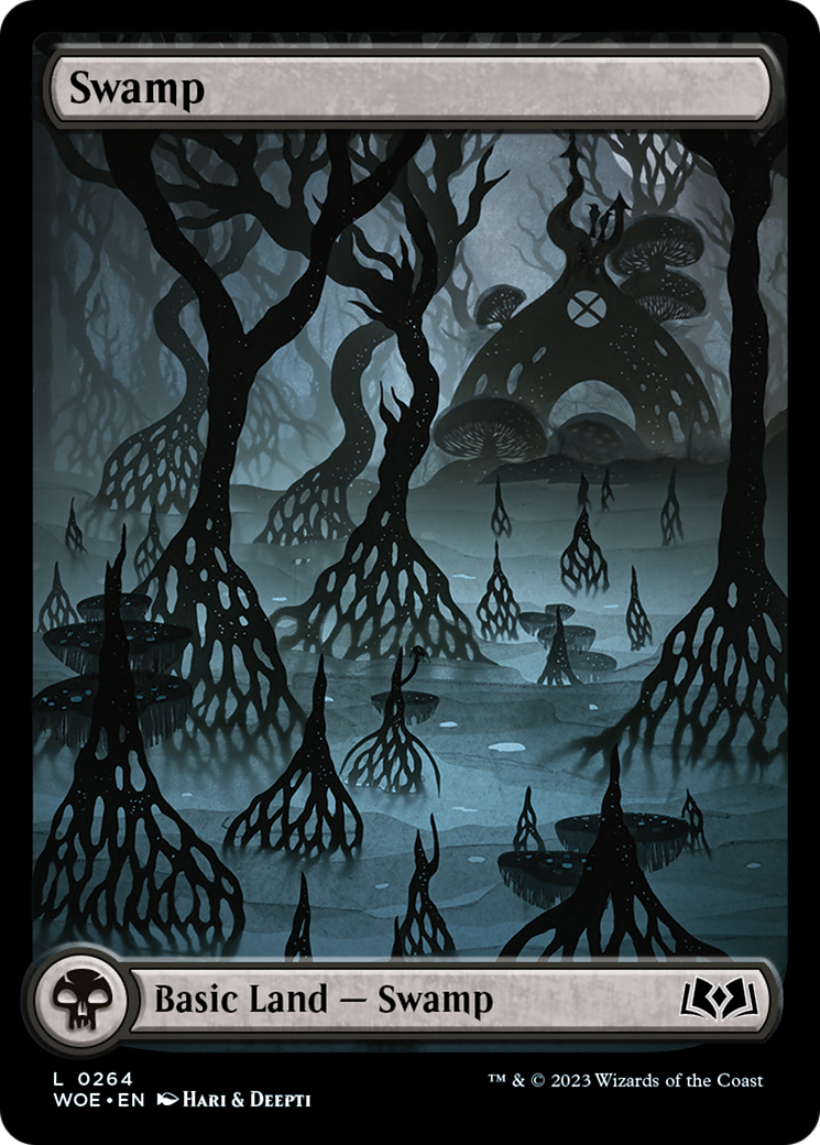 Swamp (264) (Full-Art) [Wilds of Eldraine] | GrognardGamesBatavia