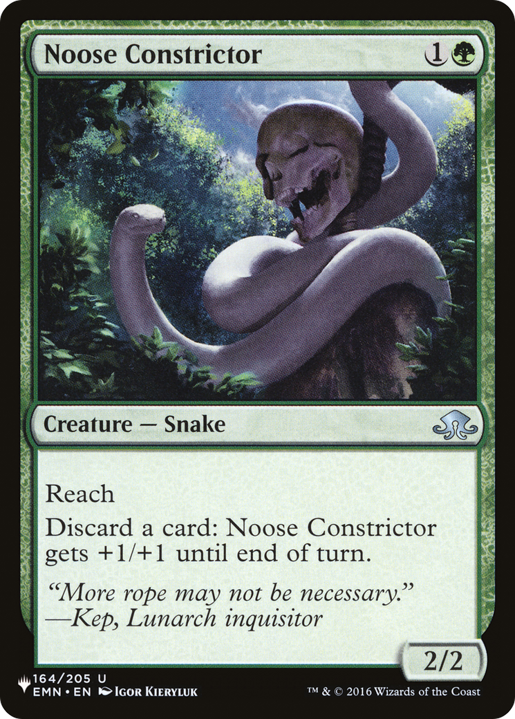 Noose Constrictor [The List Reprints] | GrognardGamesBatavia