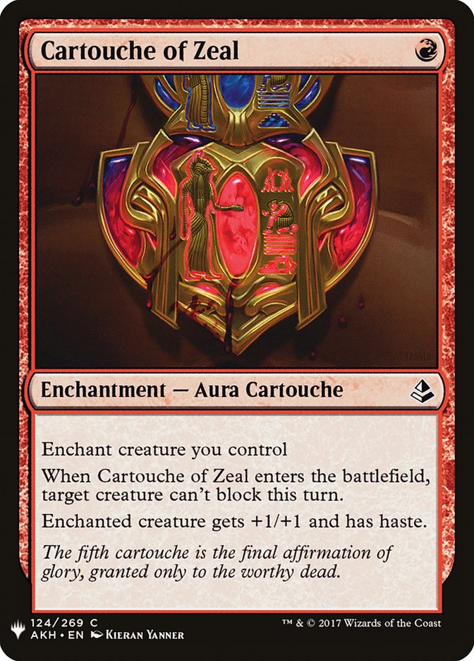 Cartouche of Zeal [Mystery Booster] | GrognardGamesBatavia