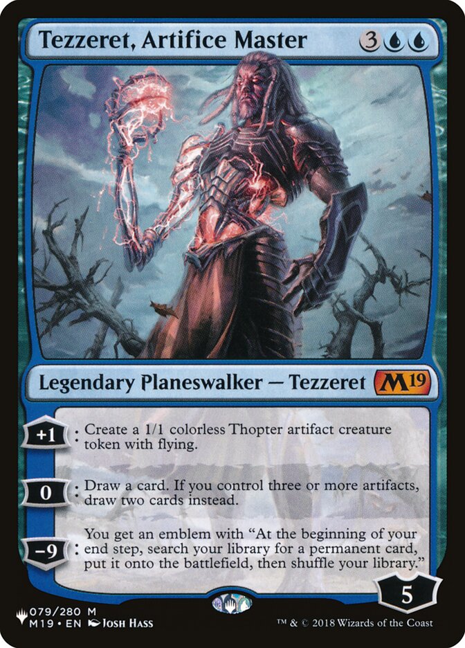 Tezzeret, Artifice Master [The List] | GrognardGamesBatavia