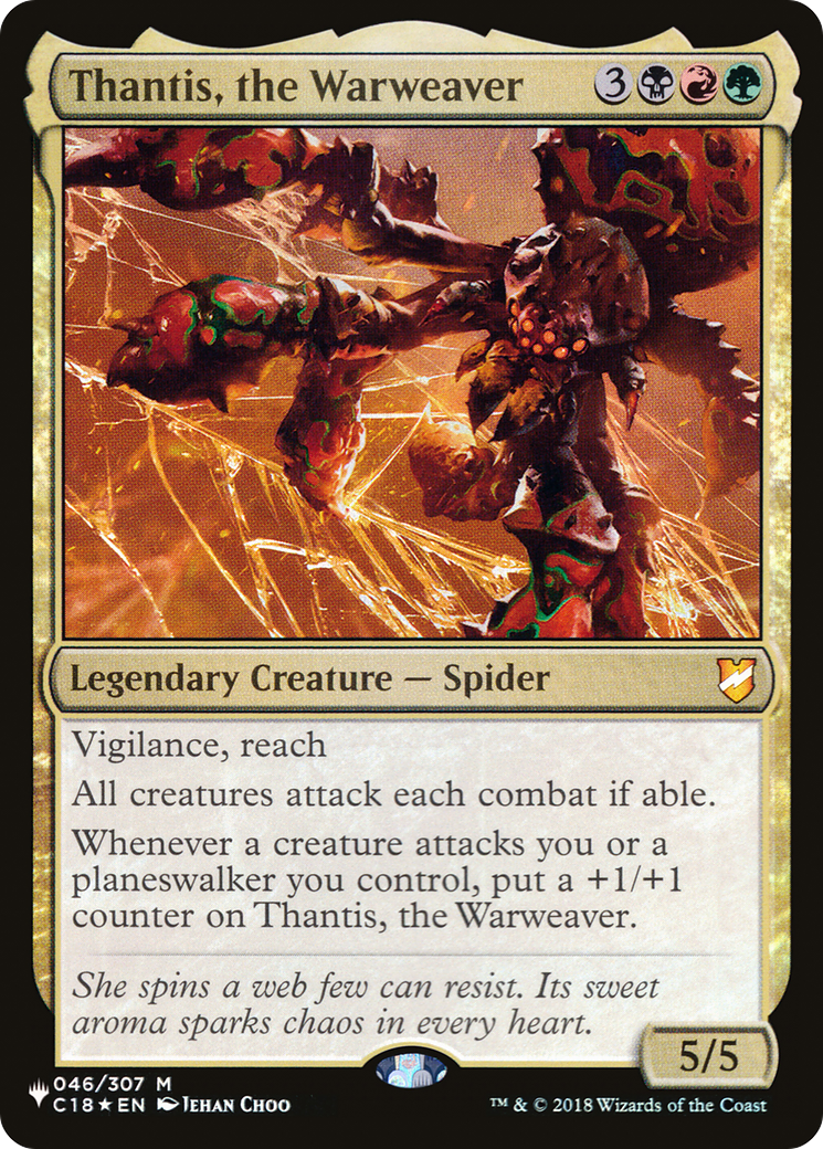 Thantis, the Warweaver [The List Reprints] | GrognardGamesBatavia