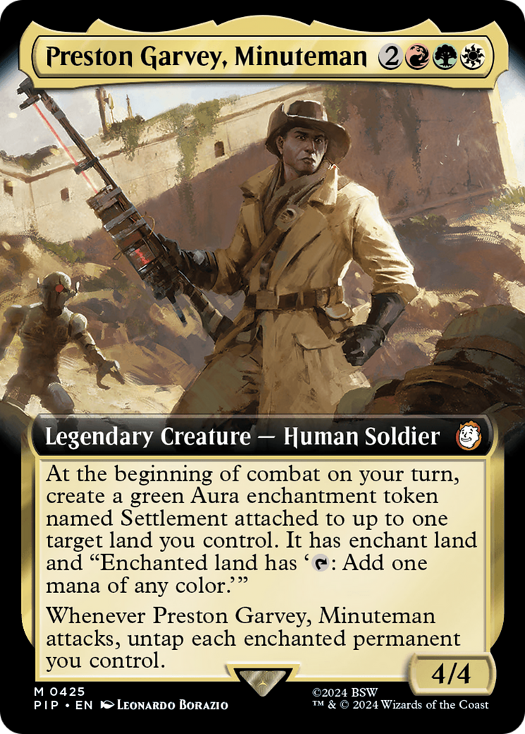 Preston Garvey, Minuteman (Extended Art) [Fallout] | GrognardGamesBatavia