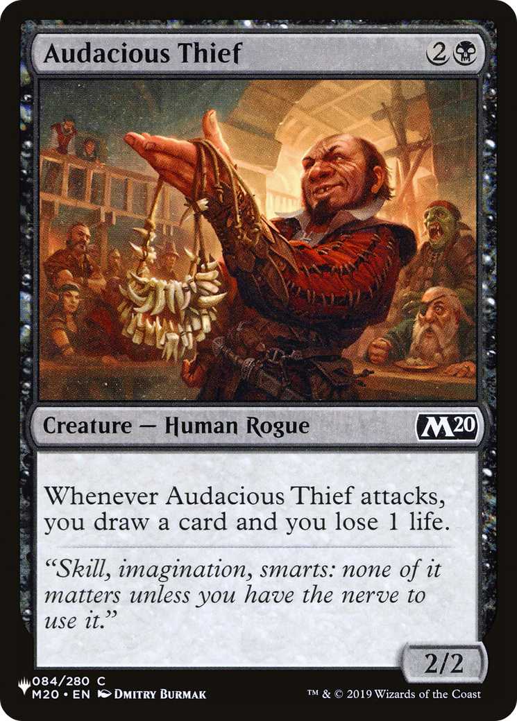 Audacious Thief [The List Reprints] | GrognardGamesBatavia