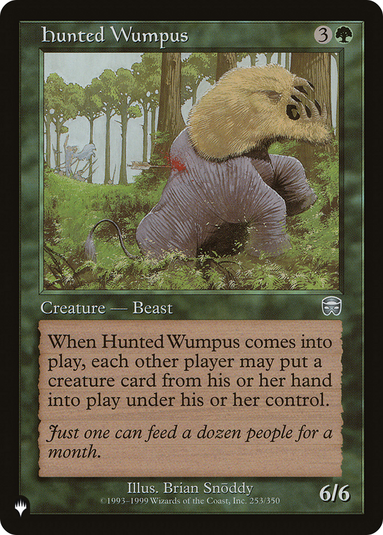 Hunted Wumpus [The List Reprints] | GrognardGamesBatavia