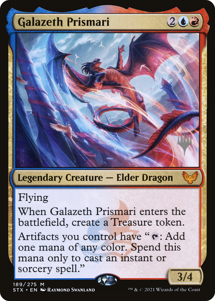 Galazeth Prismari (Promo Pack) [Strixhaven: School of Mages Promos] | GrognardGamesBatavia