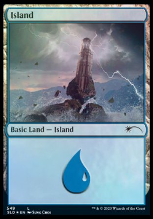 Island (Wizards) (549) [Secret Lair Drop Promos] | GrognardGamesBatavia