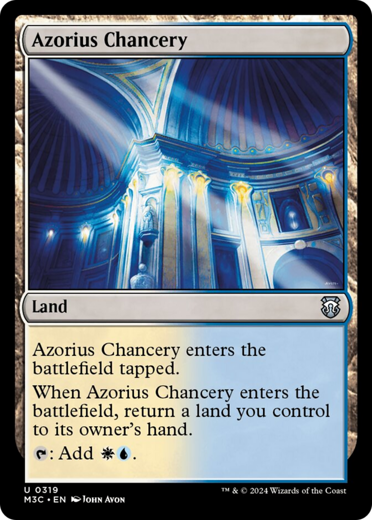 Azorius Chancery [Modern Horizons 3 Commander] | GrognardGamesBatavia