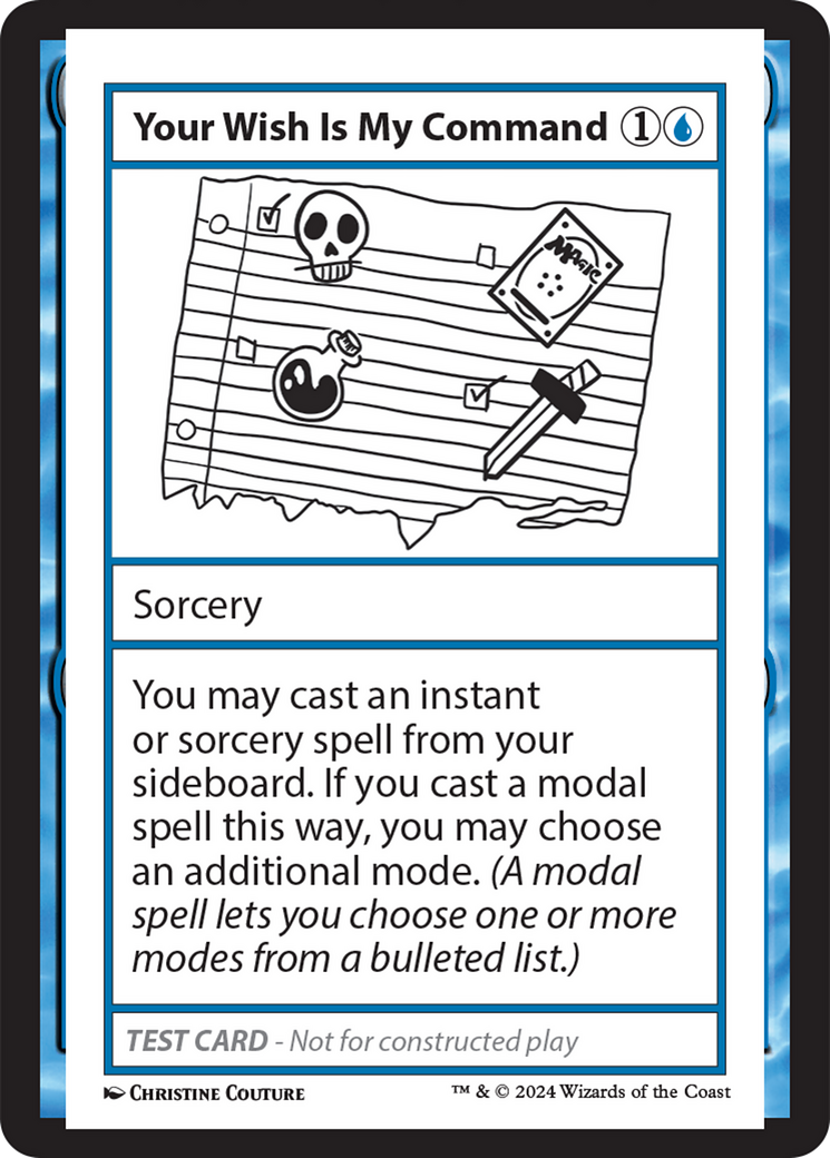 Your Wish Is My Command [Mystery Booster 2 Playtest Cards] | GrognardGamesBatavia