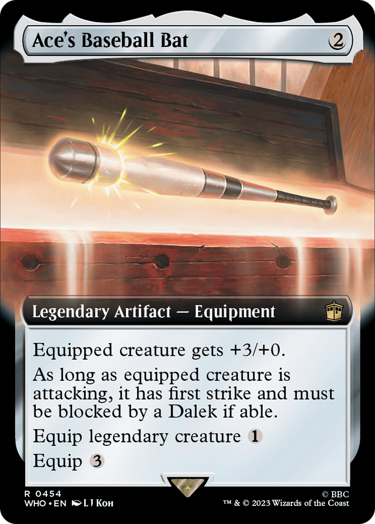 Ace's Baseball Bat (Extended Art) [Doctor Who] | GrognardGamesBatavia