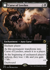 Curse of Leeches // Leeching Lurker (Extended Art) [Innistrad: Midnight Hunt] | GrognardGamesBatavia