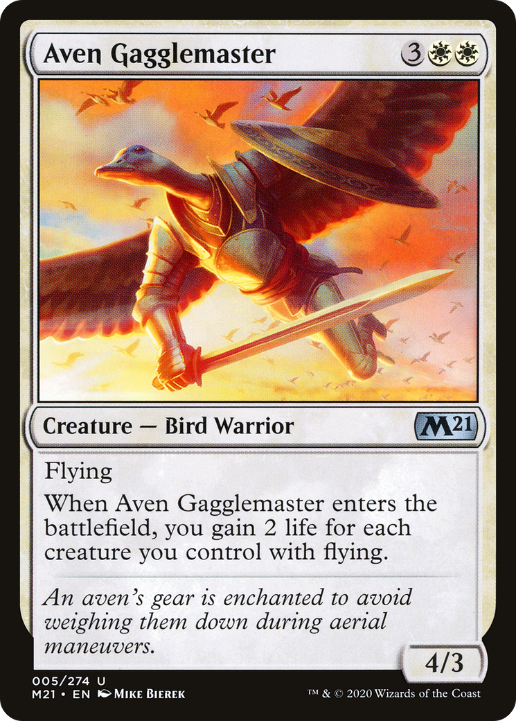 Aven Gagglemaster [Core Set 2021] | GrognardGamesBatavia