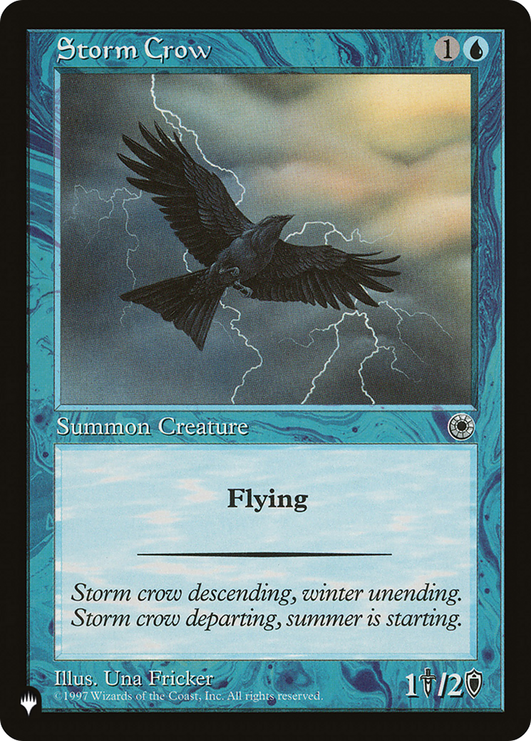 Storm Crow (POR) [The List Reprints] | GrognardGamesBatavia