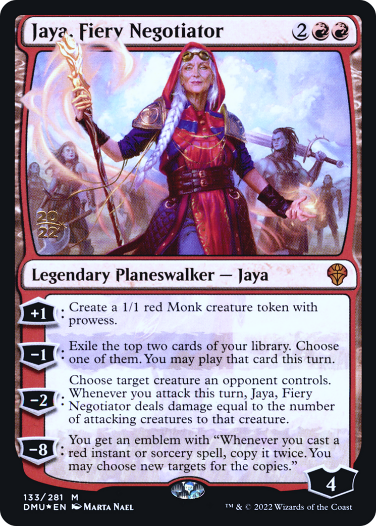 Jaya, Fiery Negotiator [Dominaria United Prerelease Promos] | GrognardGamesBatavia
